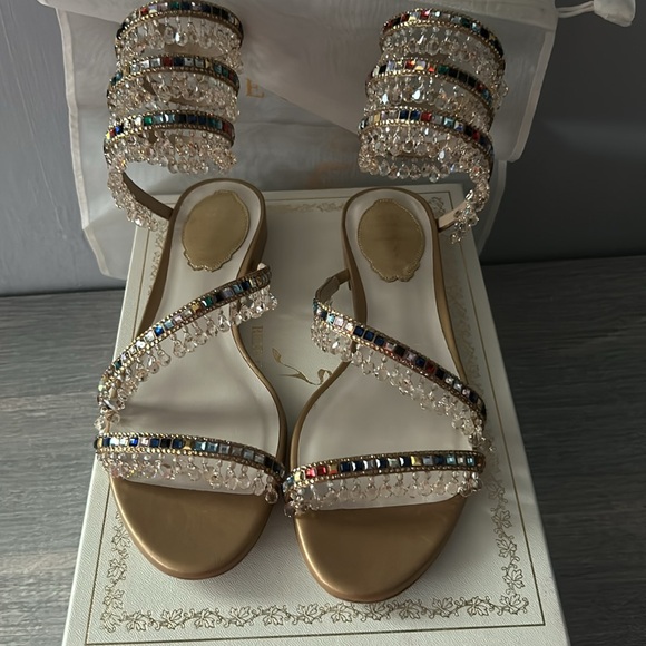 Rene Caovilla Shoes - Rene Caovilla Sandals size 7